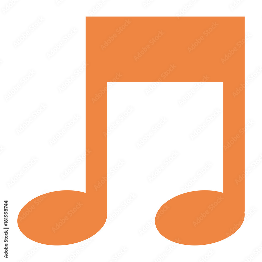 music note isolated icon vector illustration design music note isolated icon vector illustration design