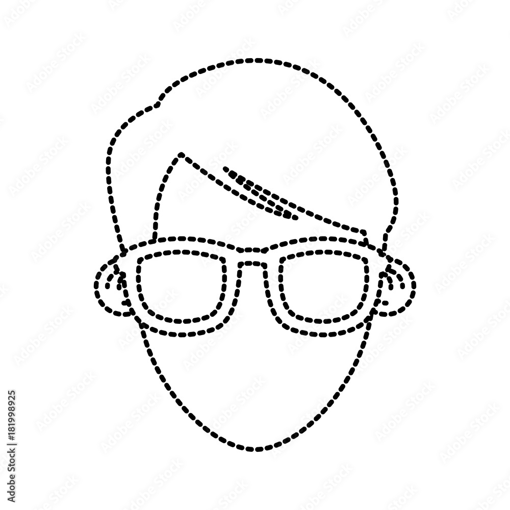 Man with sunglasses Man with sunglasses
