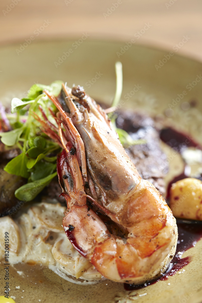 grilled shrimps with sauce grilled shrimps with sauce