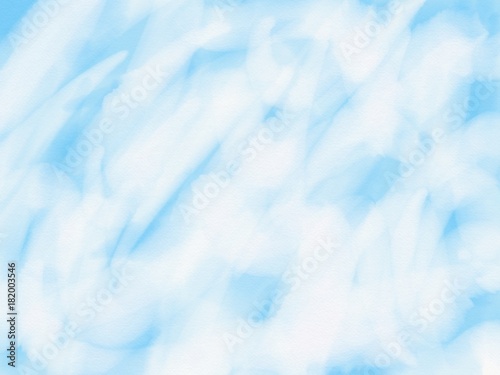 soft-color vintage pastel abstract watercolor background with colored (shades of blue, white color), illustration