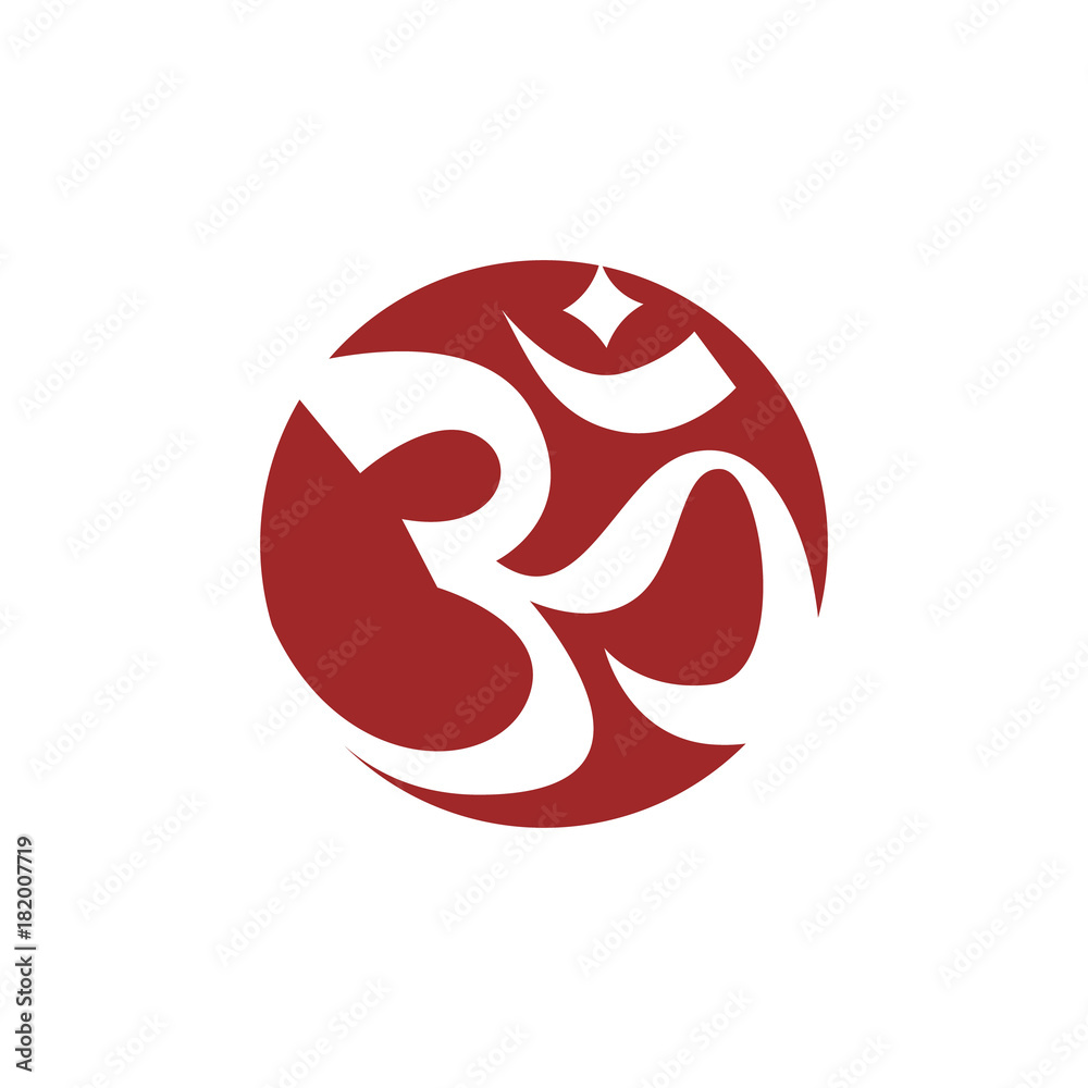 Karma Symbol in Circle Karma Symbol in Circle