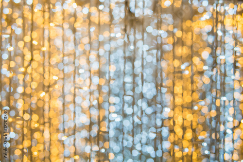 Christmas light abstract bokeh background
