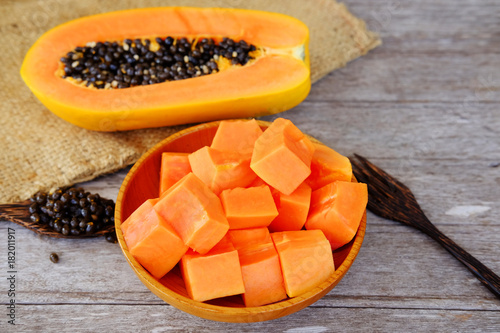 Healthy of papaya.