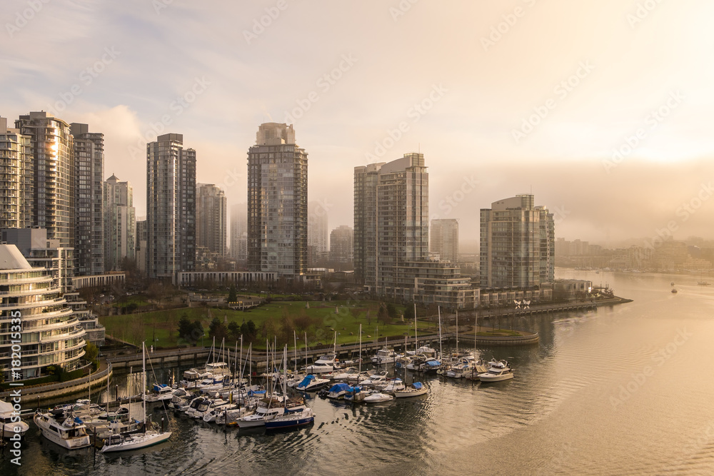 Vancouver in morning light