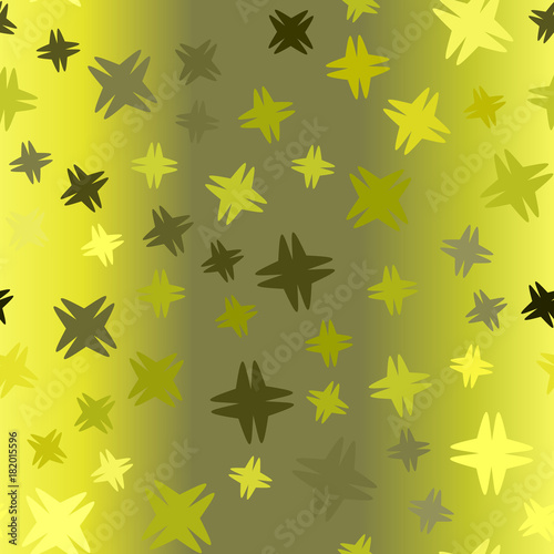 Glowing abstract pattern. Seamless vector