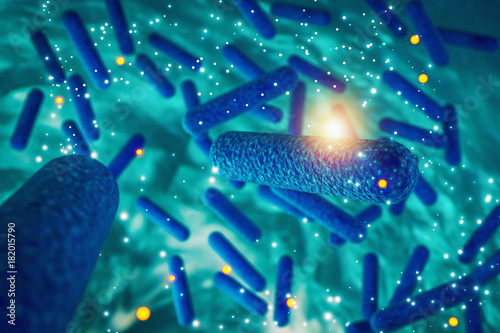 Photos Bacteria, bacterial infection, antibiotics resistant bacteria, Escherichia E col