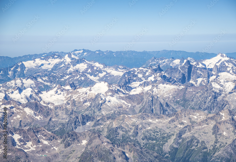 Greater Caucasus Mountain Range