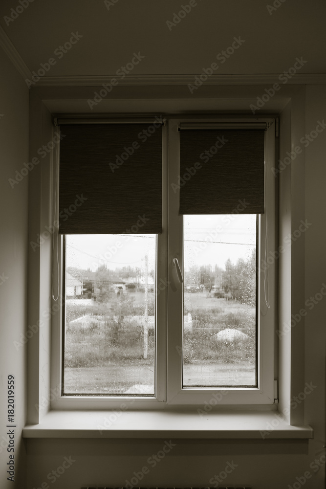 Window in the house as a background Window in the house as a background