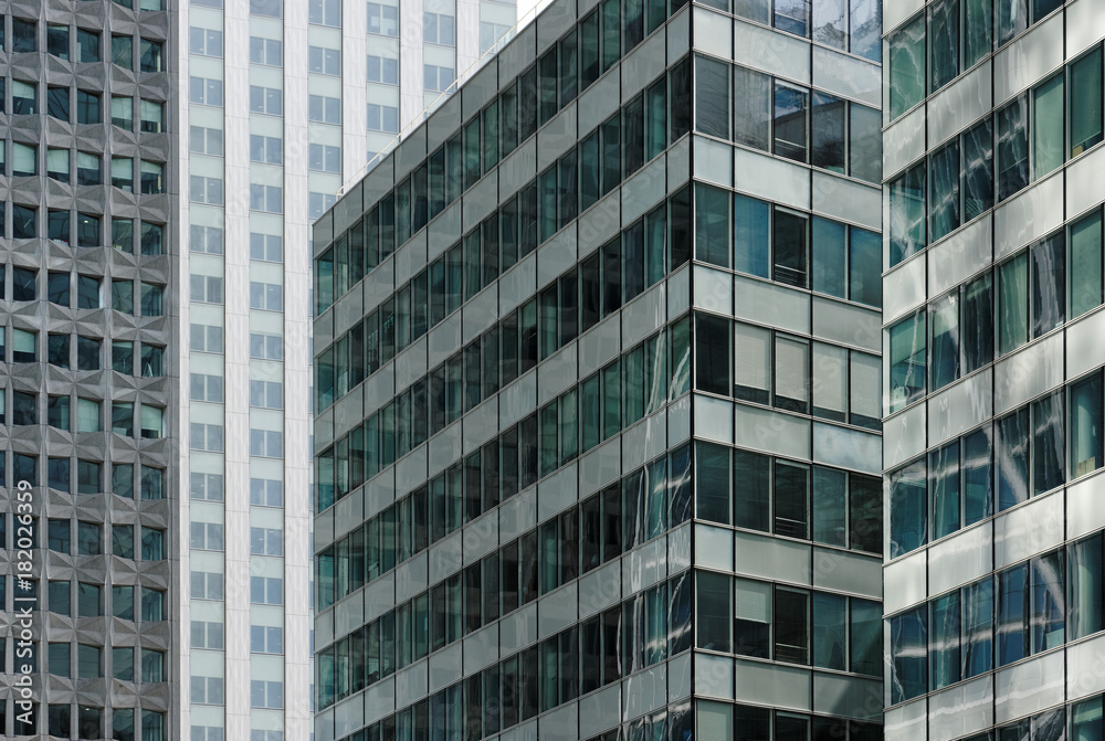 Urban architecture in Paris business area Urban architecture in Paris business area
