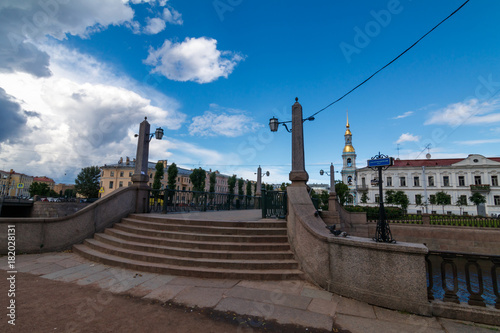 Krasnogvardeysky Bridge, St. Peterburg/ Krasnogvardeysky Bridge, St. Peterburg, Russia photo