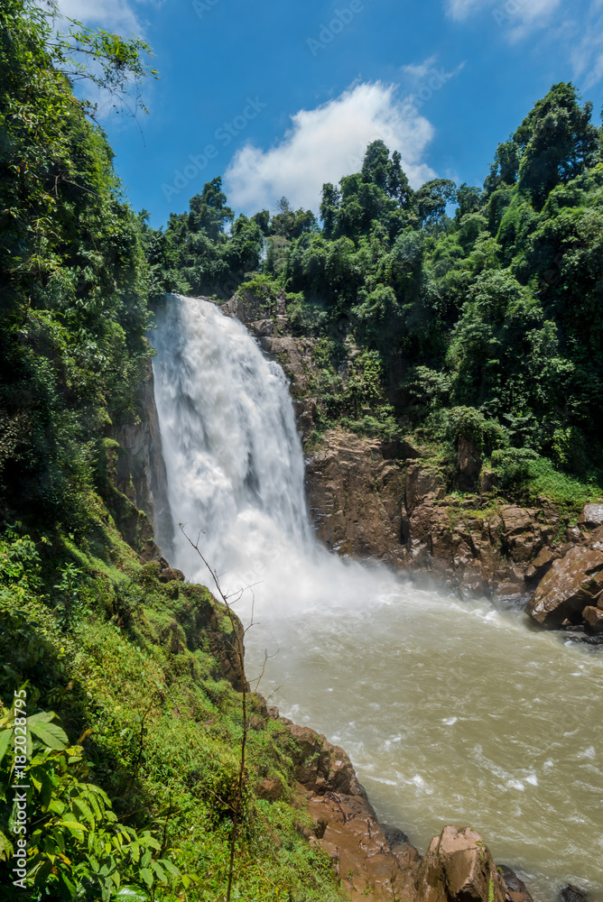 Haew Narok waterfall in Khao Yai national park, Thailand