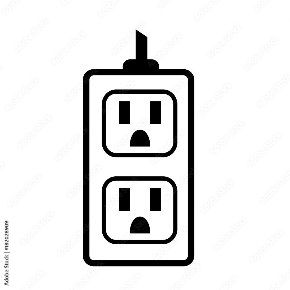 Electrical outlet icon Electrical outlet icon