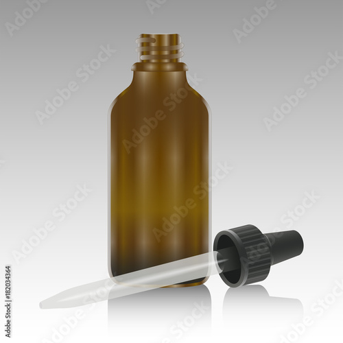 Medicine Bottle in Drops