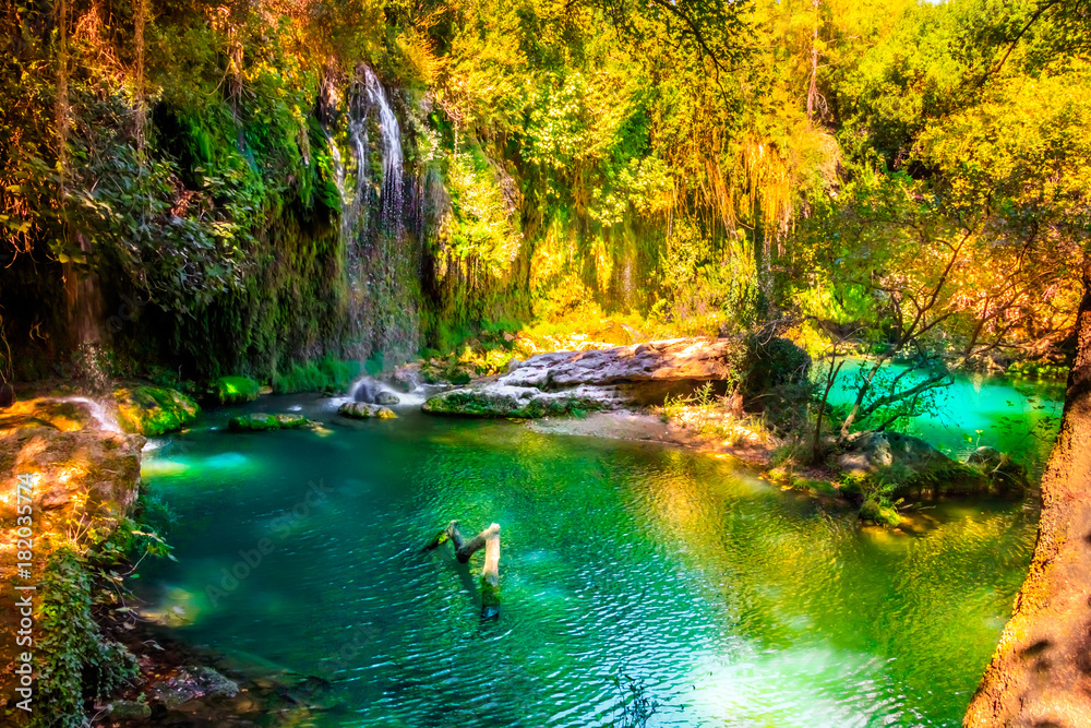 Fototapeta premium Kursunlu Waterfalls Turkey