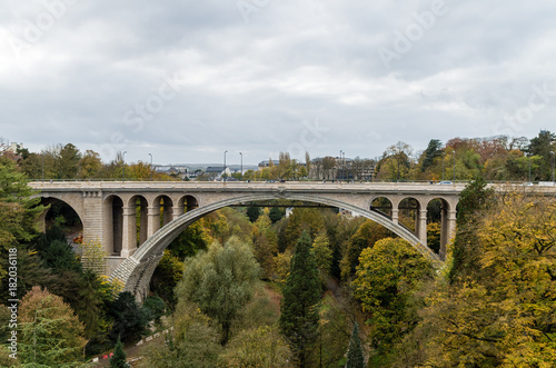 Adolphe Bridge in Luxembourg City, Luxembourg