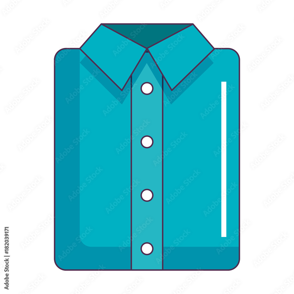 ironed shirt isolated icon vector illustration design ironed shirt isolated icon vector illustration design