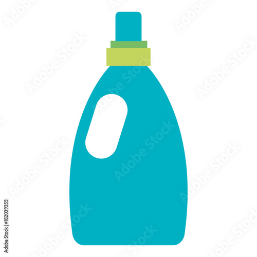 bottle laundry product icon vector illustration design