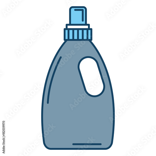 bottle laundry product icon vector illustration design