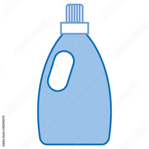 bottle laundry product icon vector illustration design