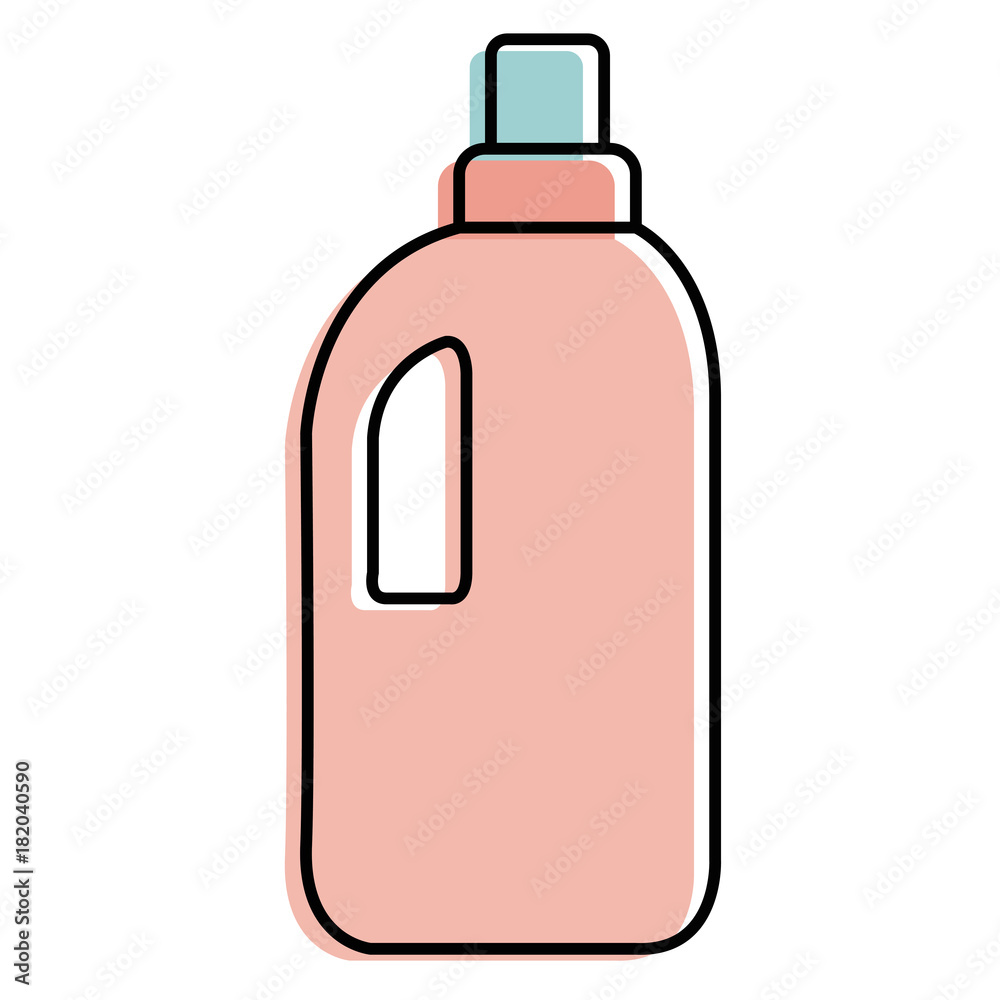 bottle laundry product icon vector illustration design bottle laundry product icon vector illustration design