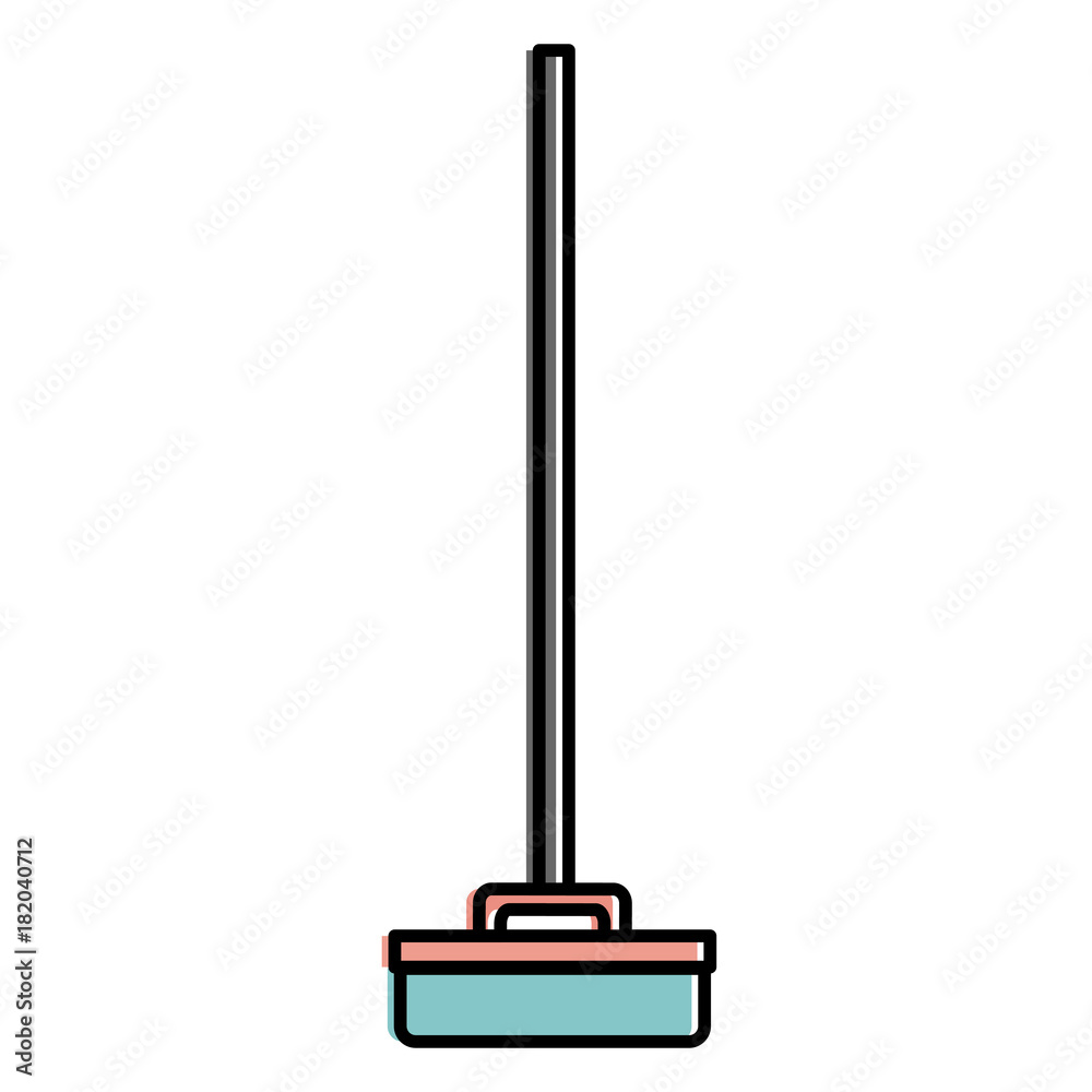 broom cleaning isolated icon vector illustration design broom cleaning isolated icon vector illustration design