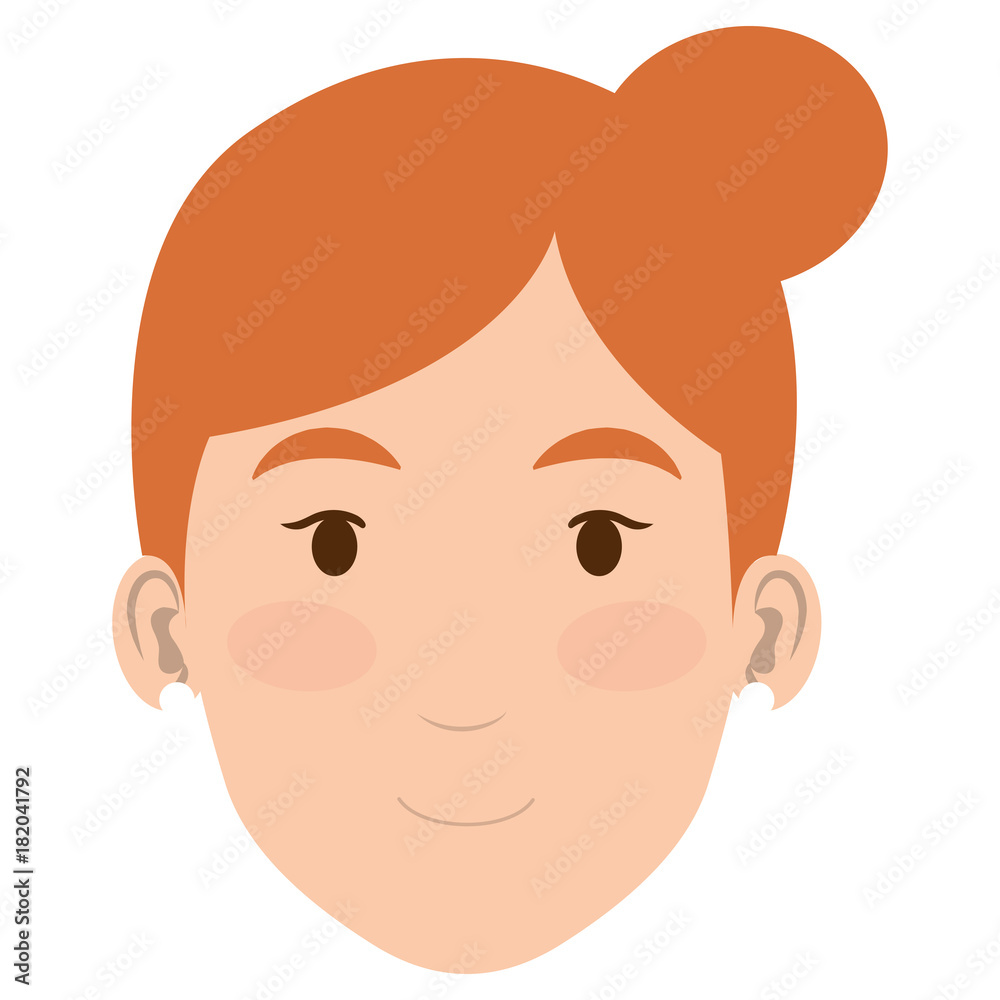 beautiful woman head avatar character vector illustration design beautiful woman head avatar character vector illustration design