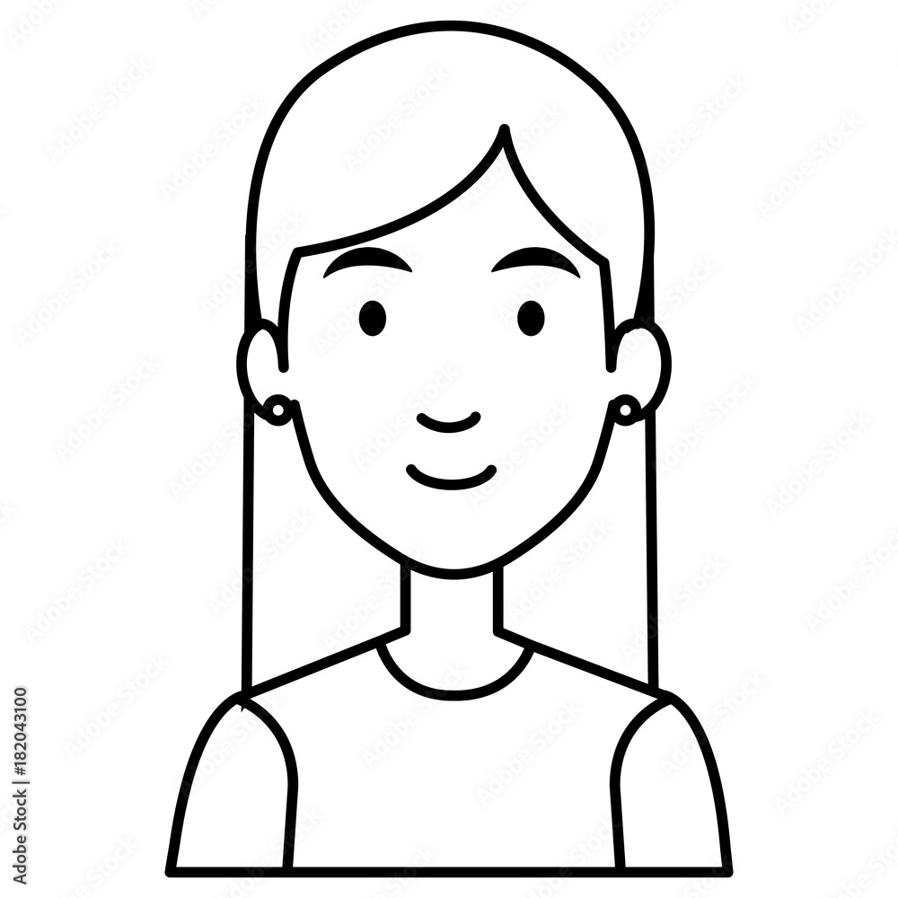 beautiful woman avatar character vector illustration design beautiful woman avatar character vector illustration design