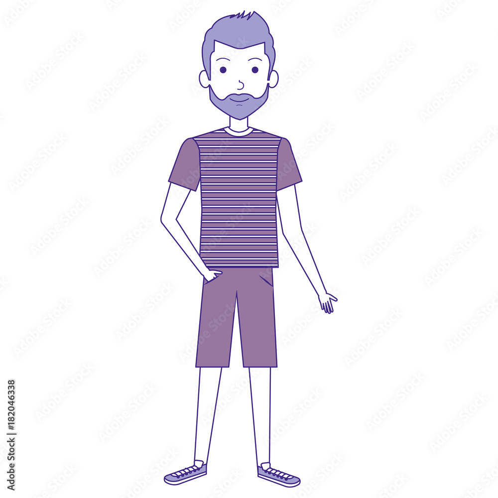 young man avatar character vector illustration design young man avatar character vector illustration design