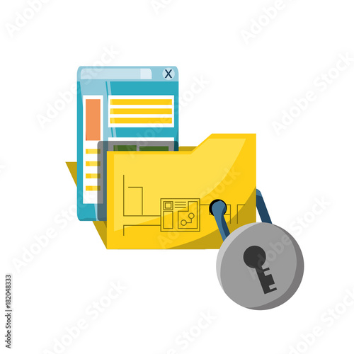 document folder design concept