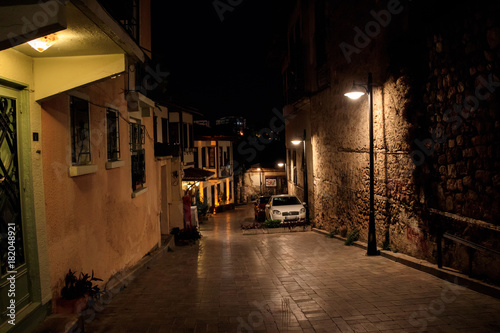 Streets of old town Kaleici Antalya Turkey