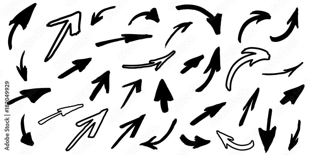 Arrow hand drawn Arrow hand drawn