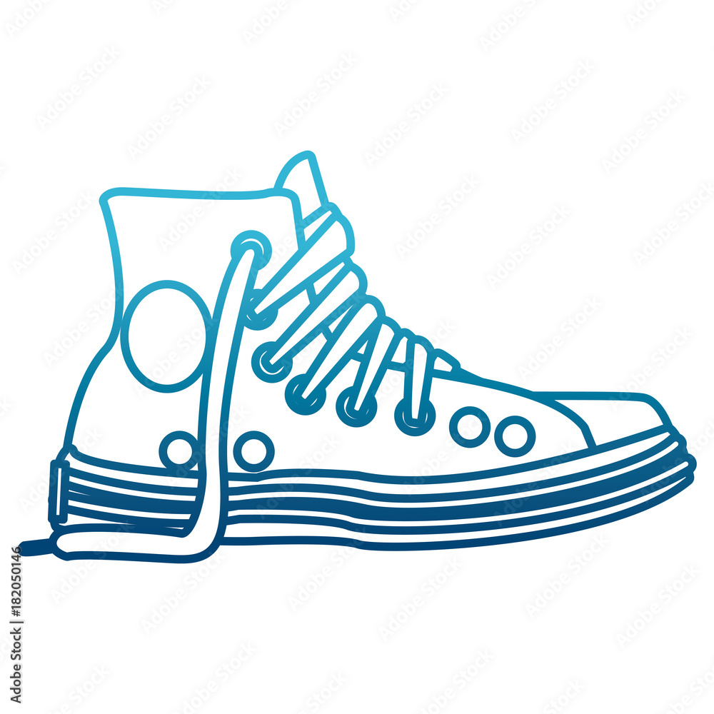 Classic urban shoe icon vector illustration graphic design Classic urban shoe icon vector illustration graphic design