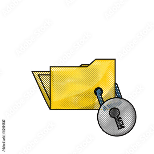 document folder design concept