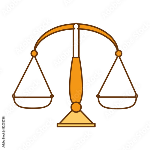 balance measure isolated icon vector illustration design