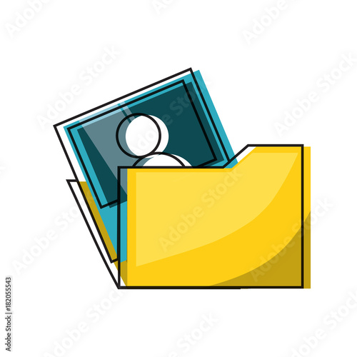 document folder design concept