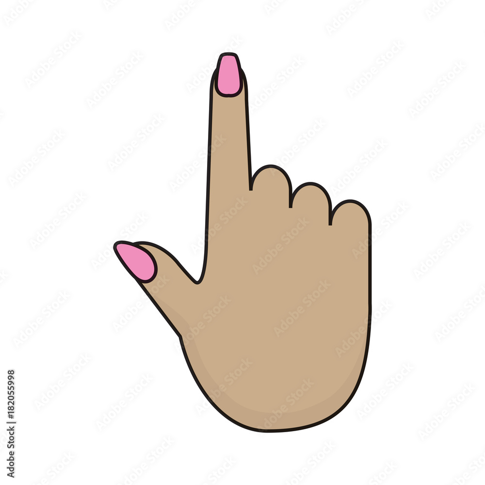 Fototapeta premium womans hands design