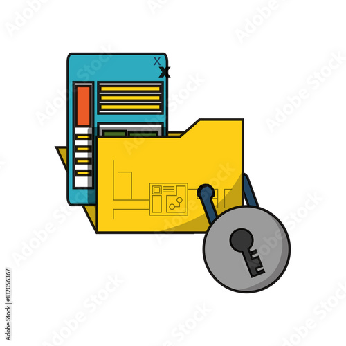 document folder design concept
