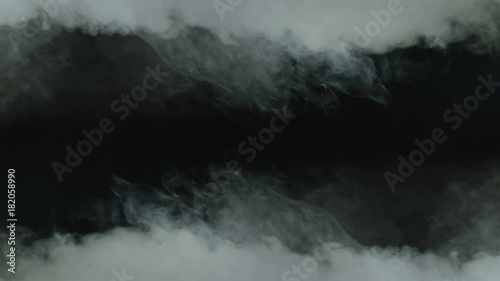 Real 4K Trough Clouds (dry ice smoke, thunder, tunder, fog) footage background overlay for different projects!!! slow motion 120 fps prerender to 25fps