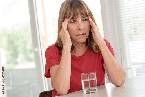 Mature woman having a headache Free Download Mature woman having a headache - GFXLoad