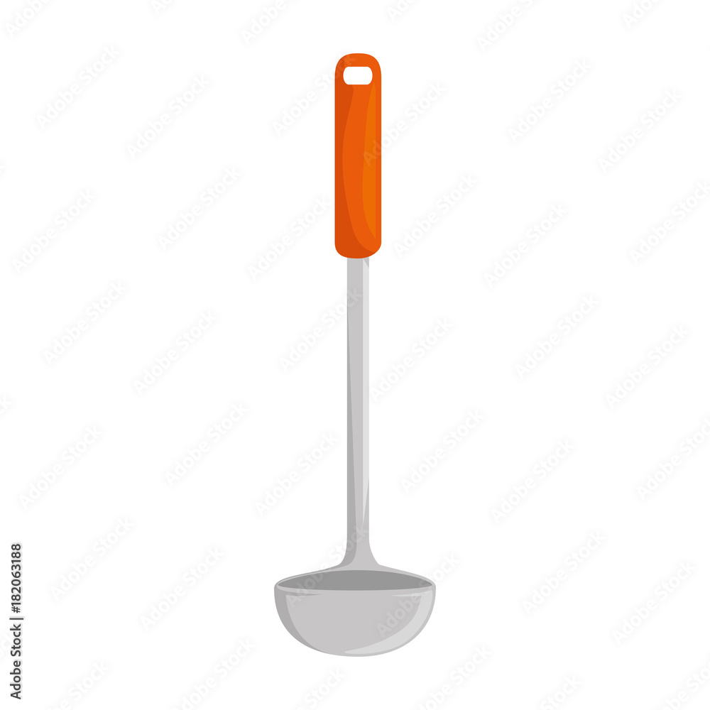 soup ladle isolated icon vector illustration design soup ladle isolated icon vector illustration design