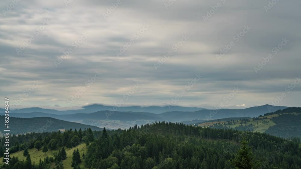 Beauliful Timelapse of Romanian mountains, Carpatians. Beauliful Timelapse of Romanian mountains, Carpatians.