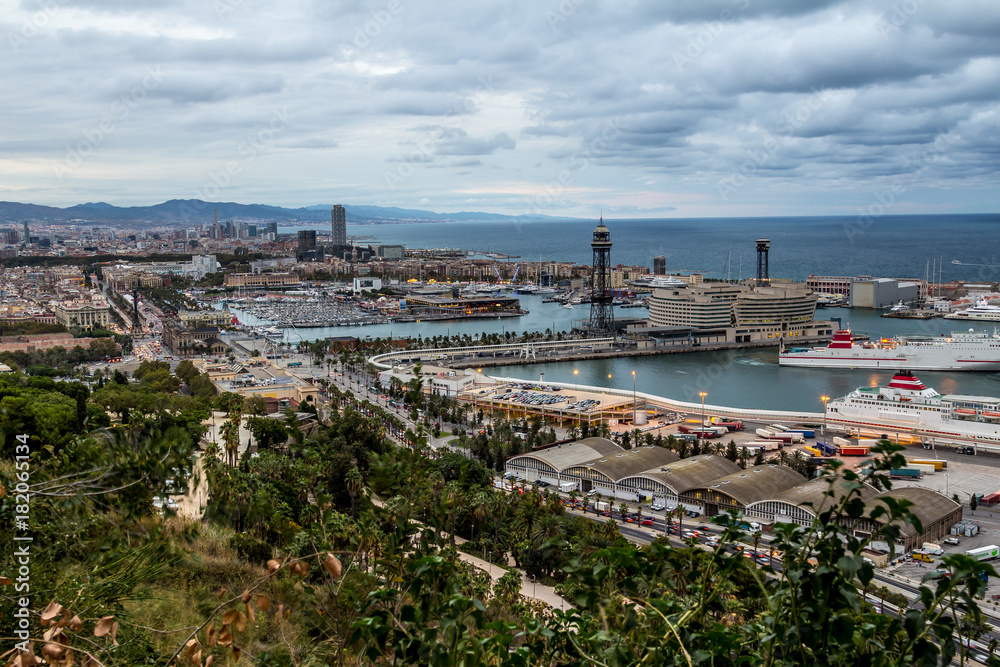 Seaport of Barcelona