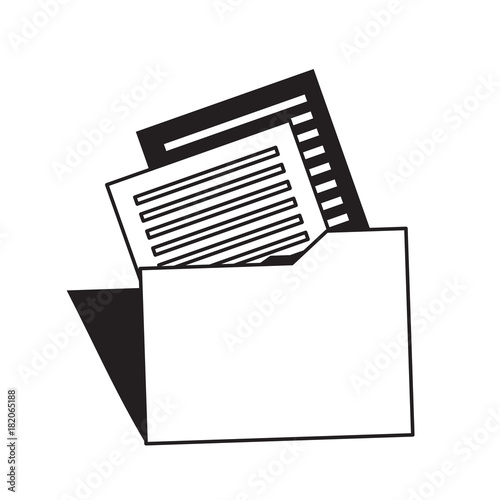 document folder design concept