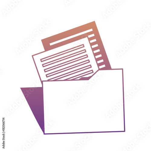 document folder design concept