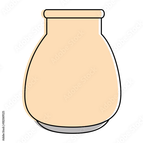 glass jar isolated icon vector illustration design