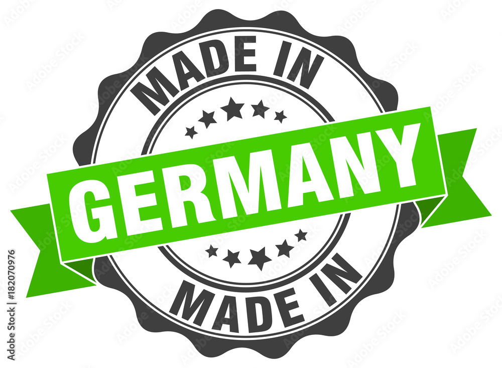 Obraz premium made in Germany round seal