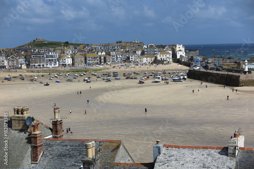 Blick auf St.Ives, Cornwall photo