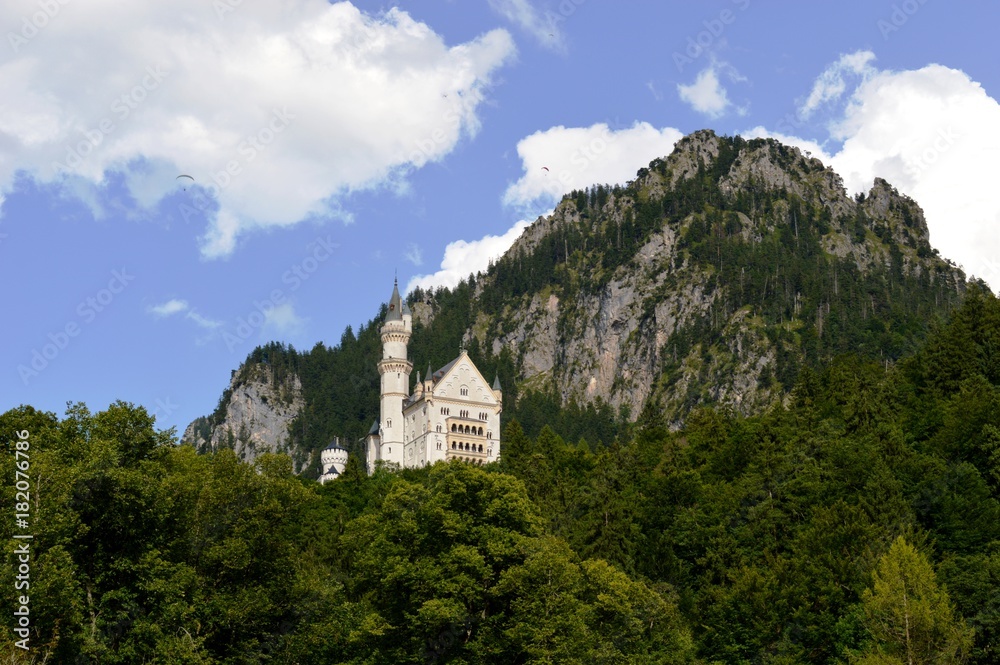 one of the castles in Bavaria one of the castles in Bavaria