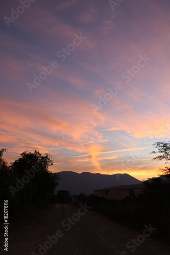 atardecer