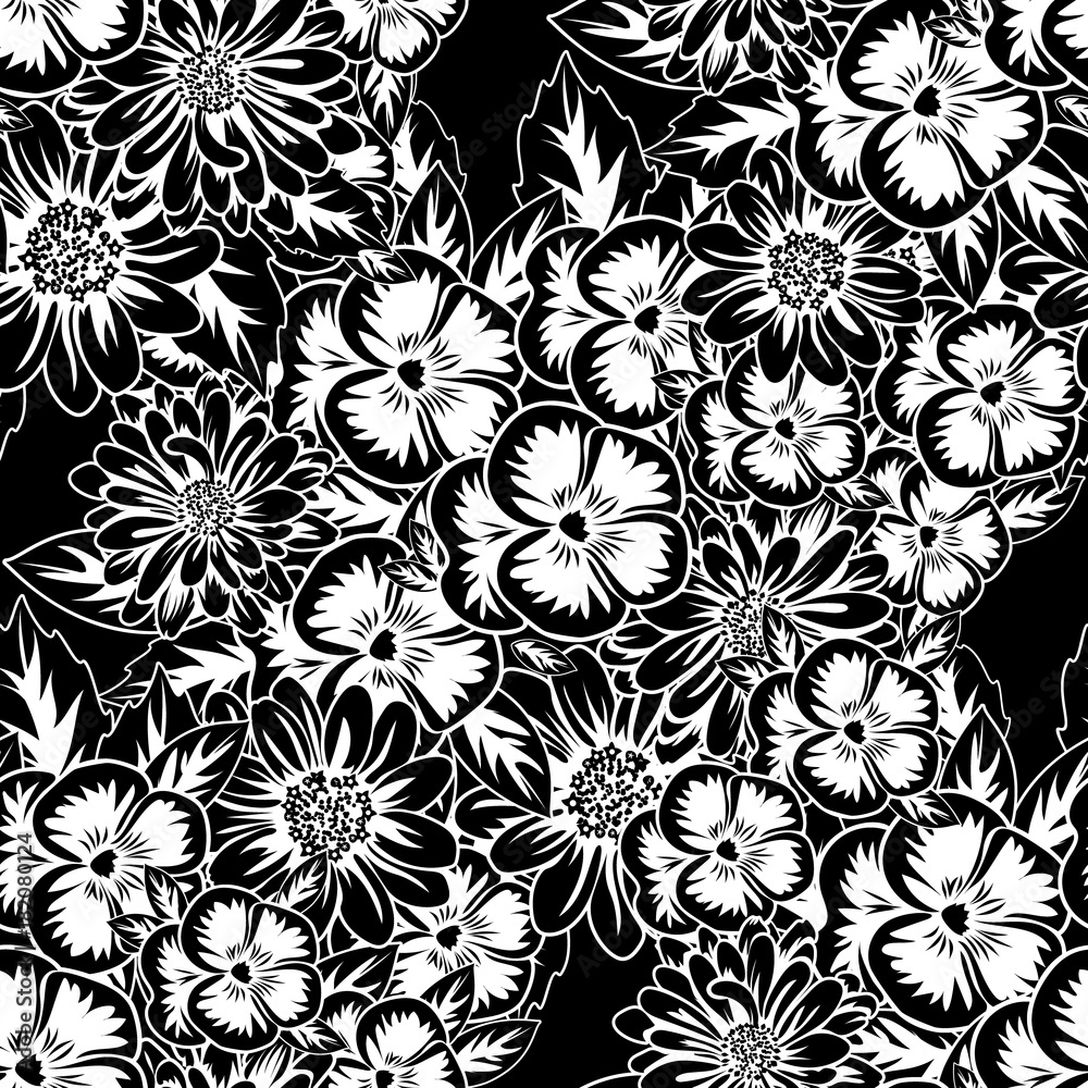 seamless monochrome pattern seamless monochrome pattern
